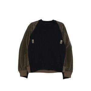 Sacai Black Sweaters & Knitwear - Sweatshirts Men